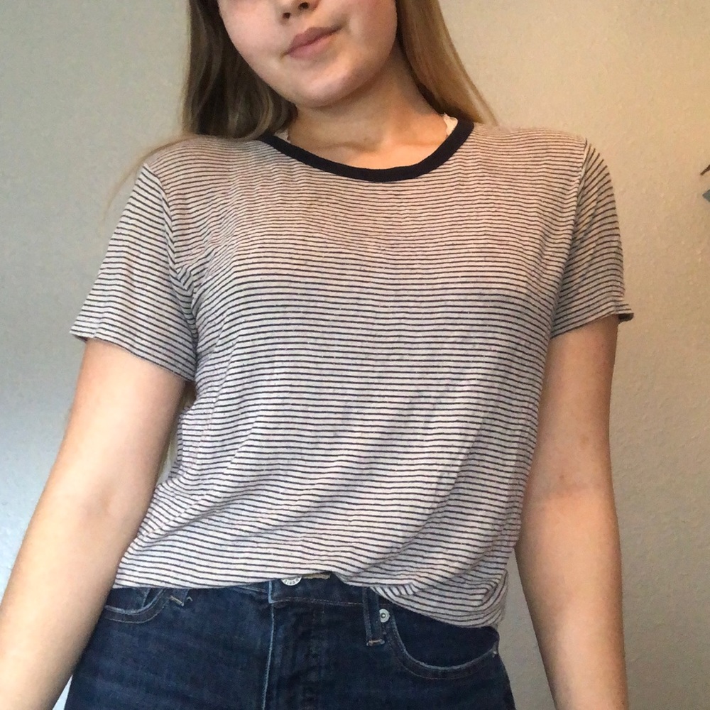 Black & White Striped T-Shirt